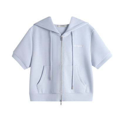 Modal Zip Hoodie Set
