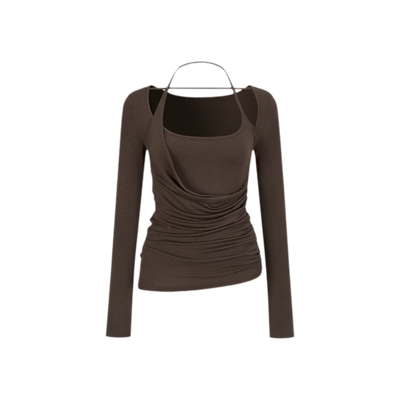 Dark Brown / S