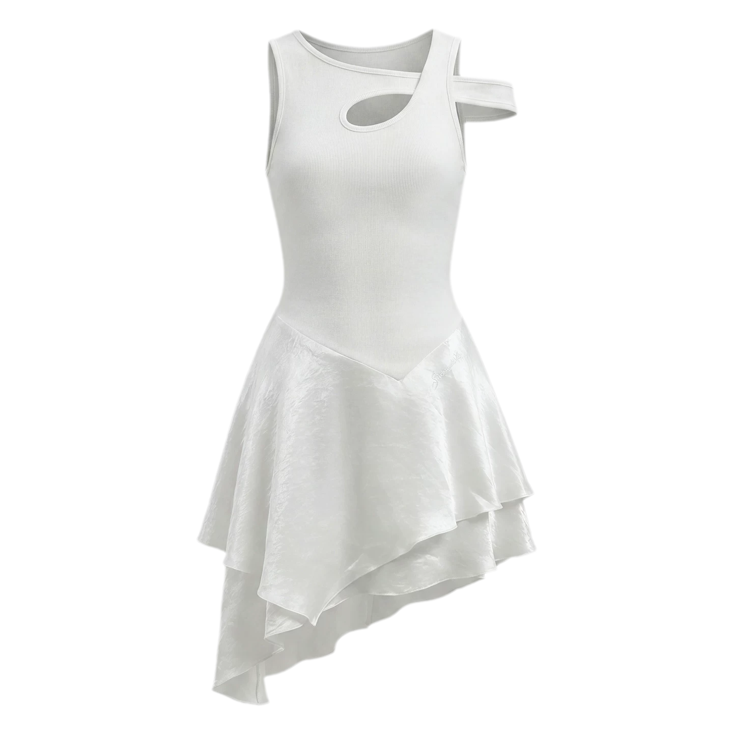 Asymmetric Layered Dress