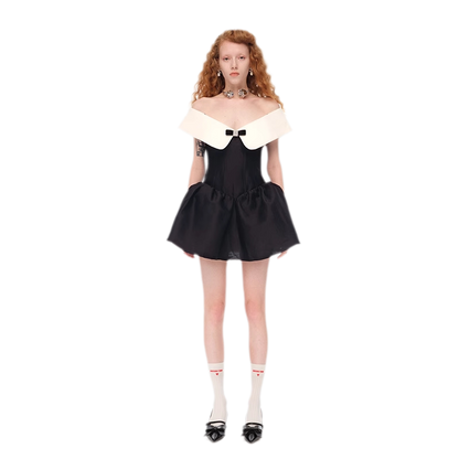Off-Shoulder Short Dress
