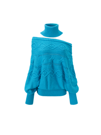 Openwork Cable Knit Set