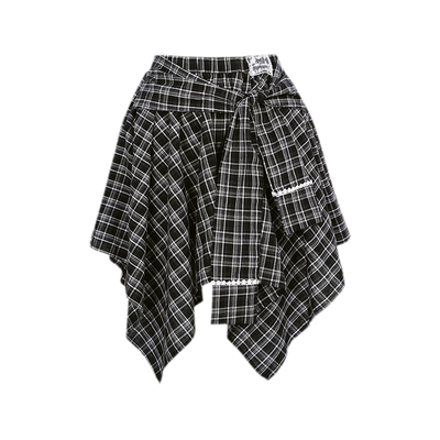 Black and White Checkered / S
