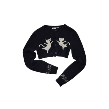 Ensemble en maille court Fair Isle