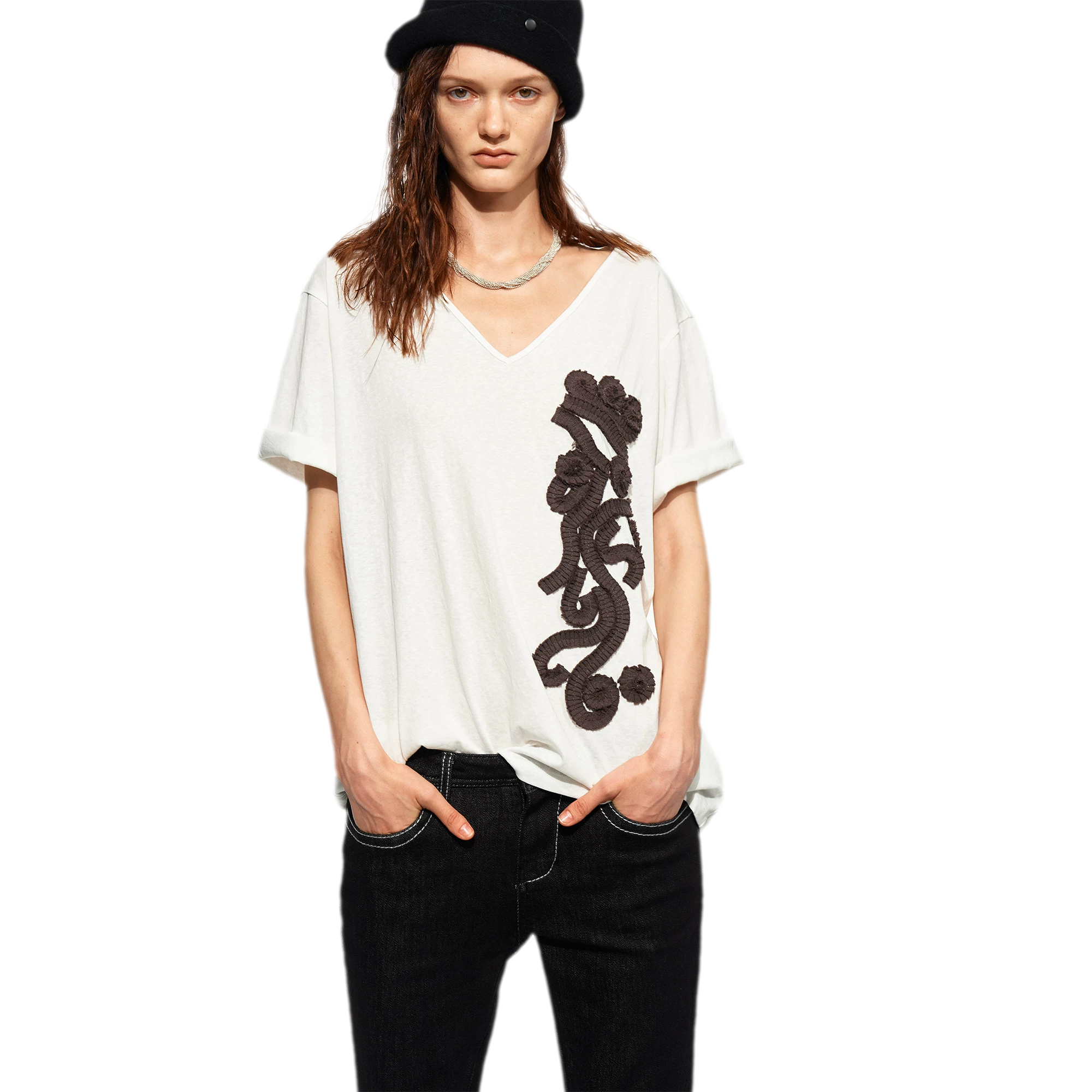 Vintage V-Neck T-Shirt