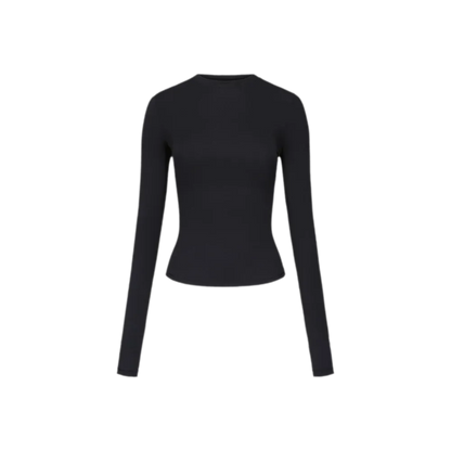 Sheer Sculpting Long Sleeve Top