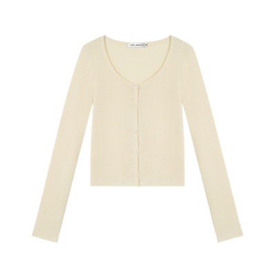Cream Yellow (Cardigan) / S