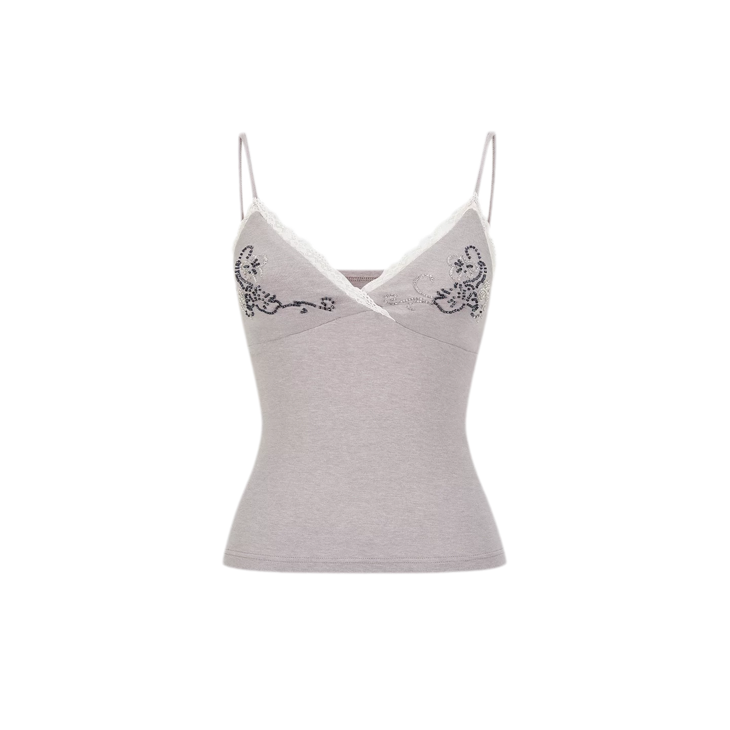 Beaded Lace Camisole Top