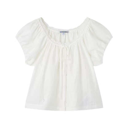 Cloud Puff Sleeve Shirt