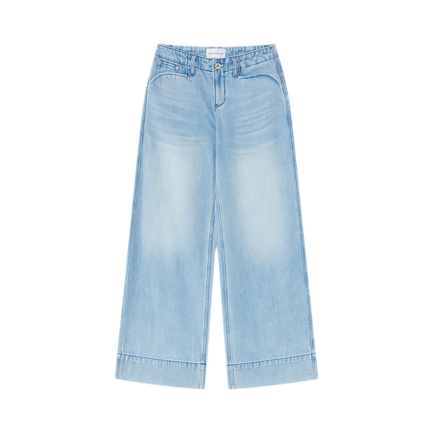 Lyocell Wide-Leg Jeans