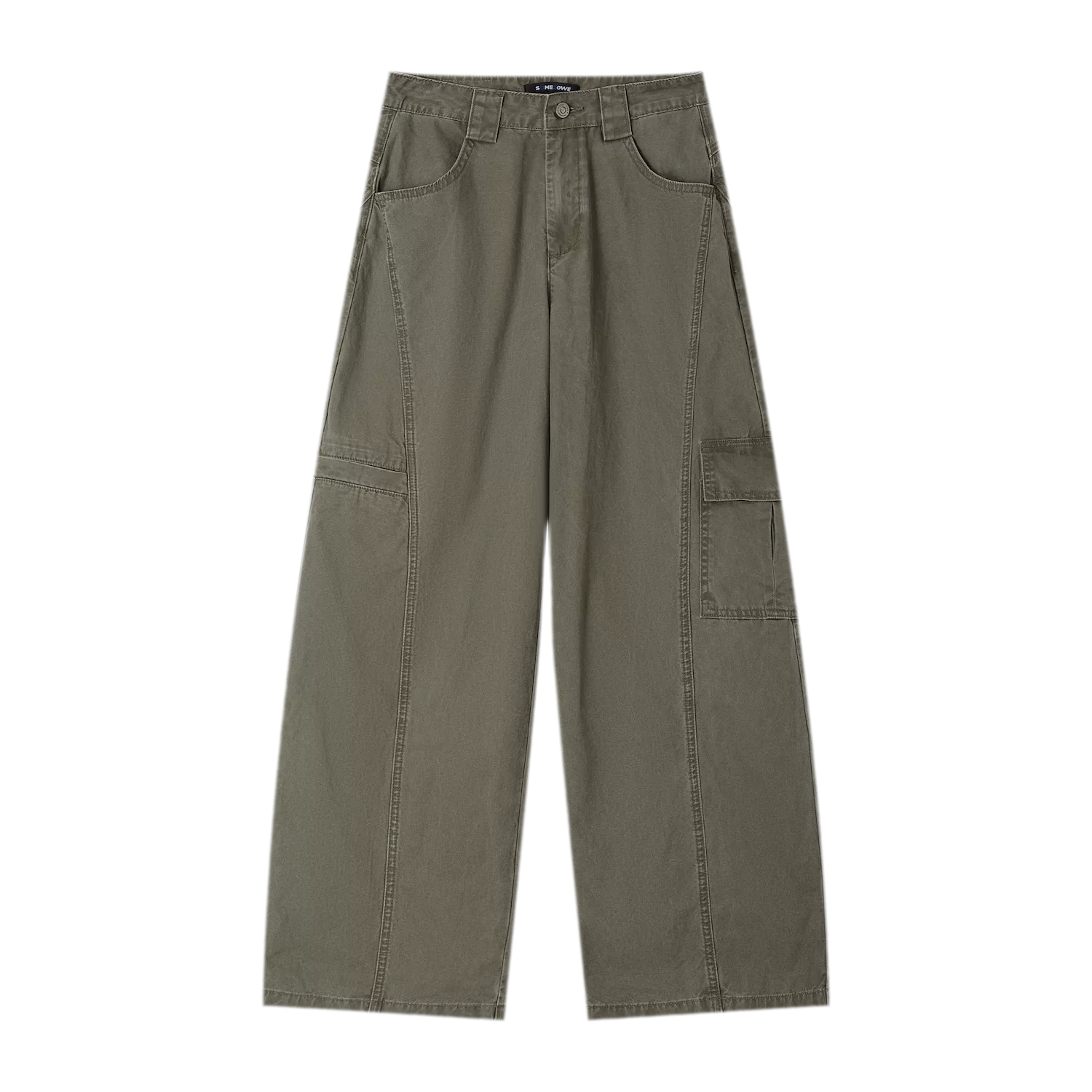 Utility Wide-Leg Pants