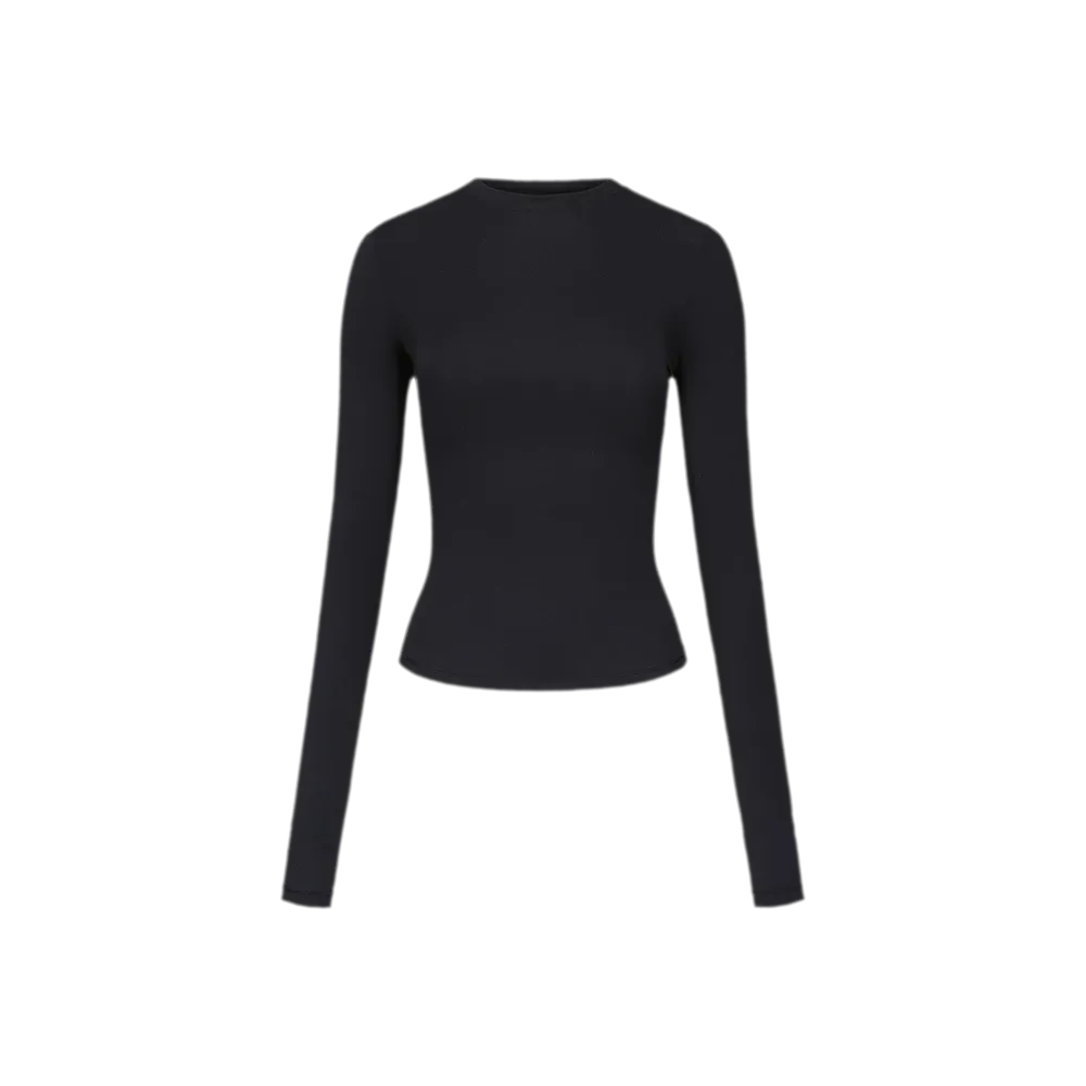 Sheer Sculpting Long Sleeve Top