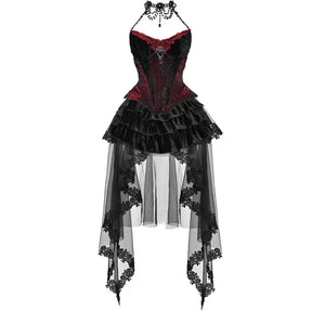 Cami Vest + Fishbone Corset + Skirt / S