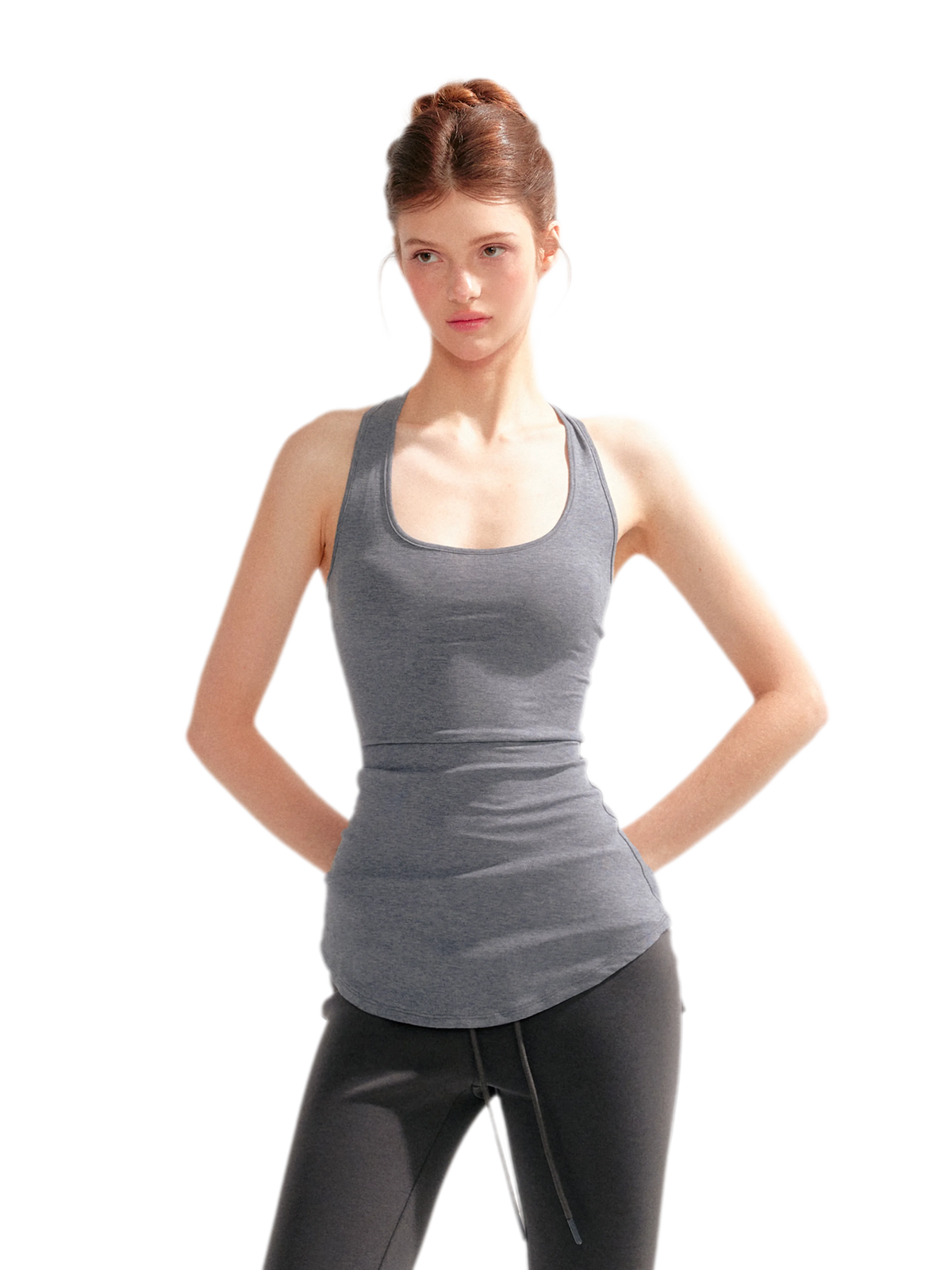 Tencel 扭轉工字背心