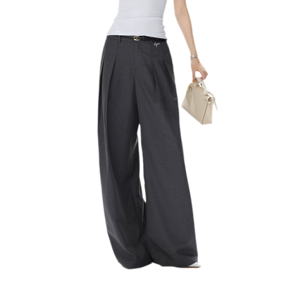 Tailored Wide-Leg Pants
