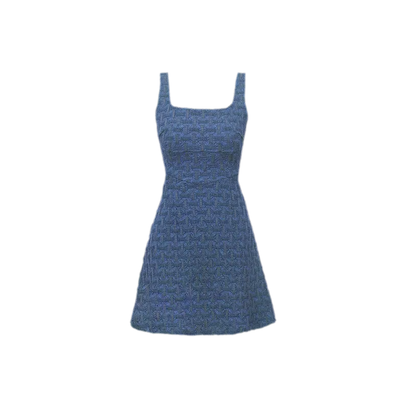 Denim A-Line Dress