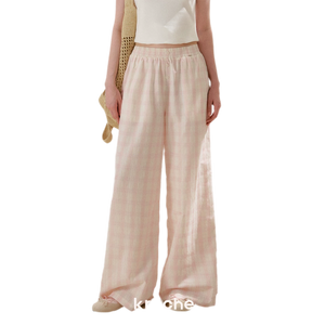 Peach Pink Plaid / S