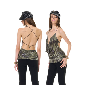 Camouflage Dress / One Size