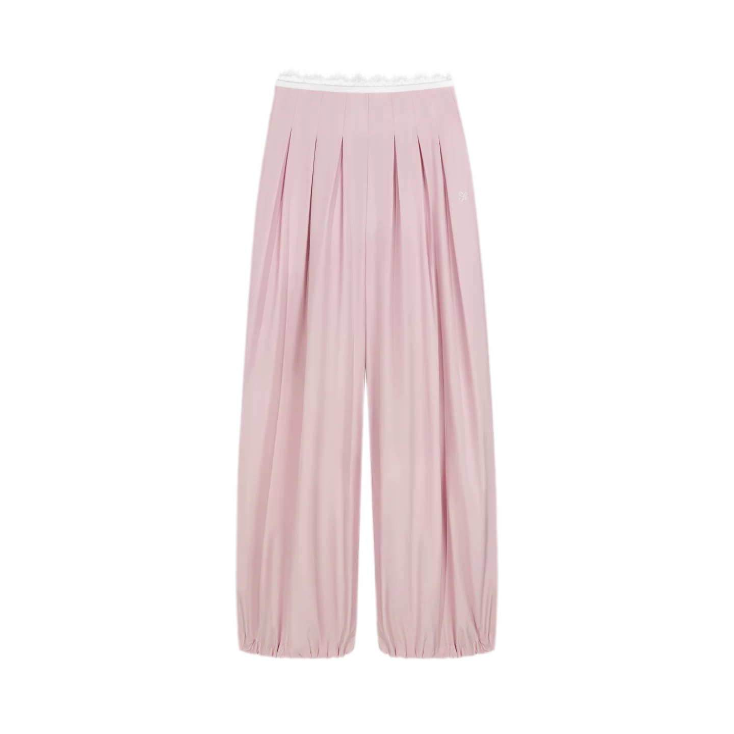 Lightweight Pleated Balloon Pants