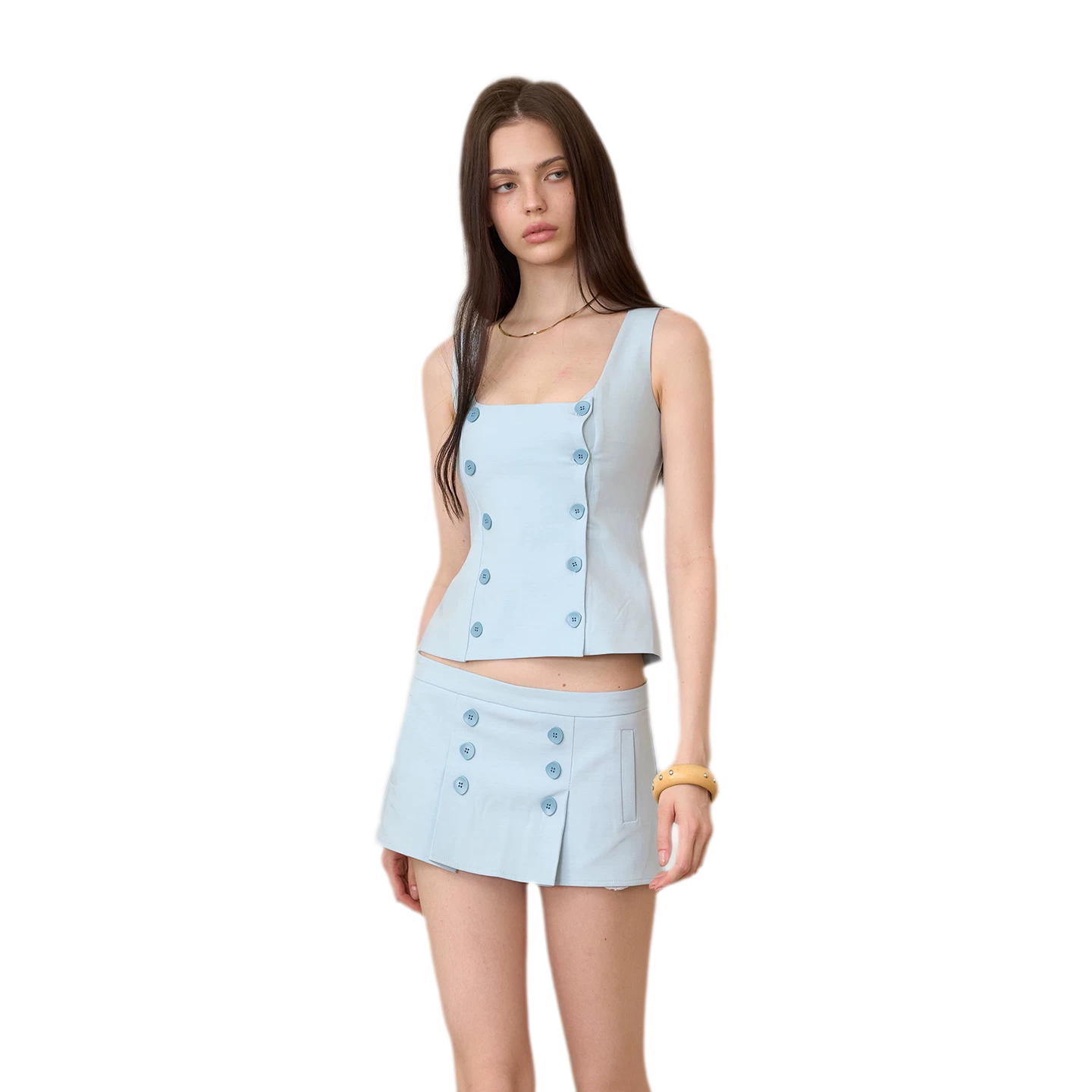 Double Breasted Suit Dress