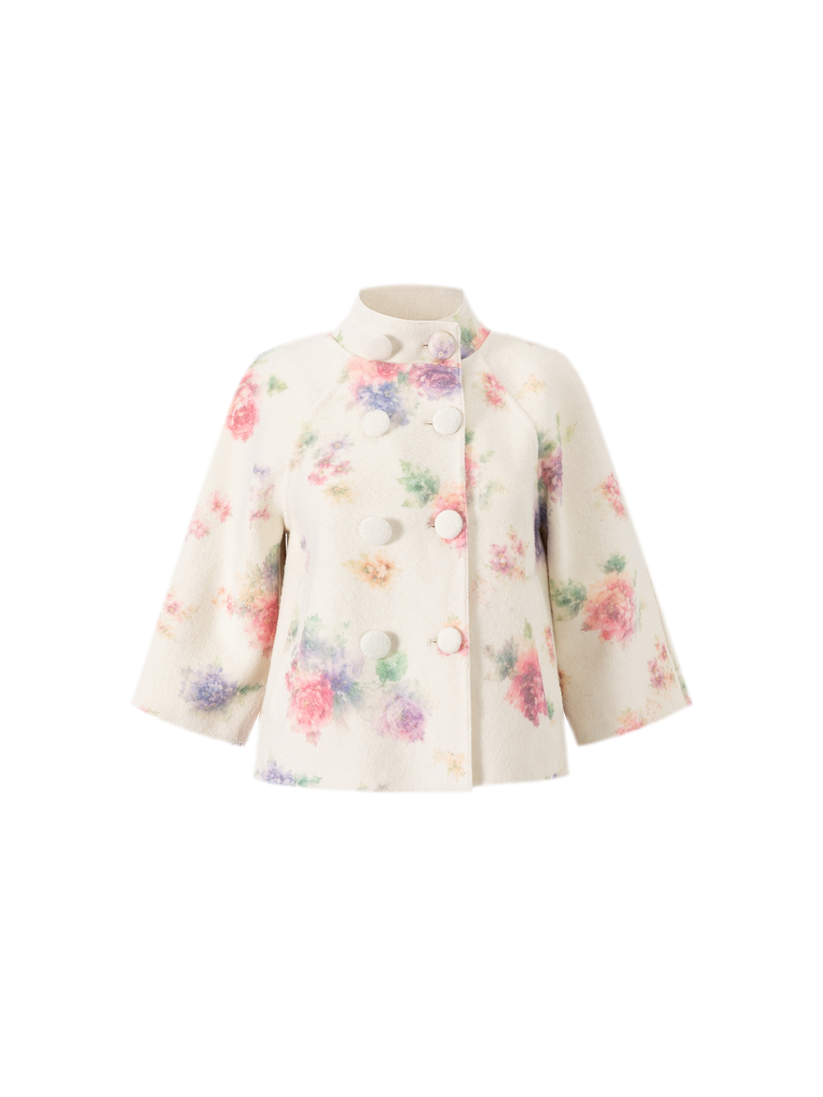Vintage Floral Double-Faced Suit