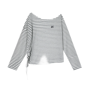 Navy Stripe Lyocell / S