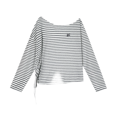 Navy Stripe Lyocell / S