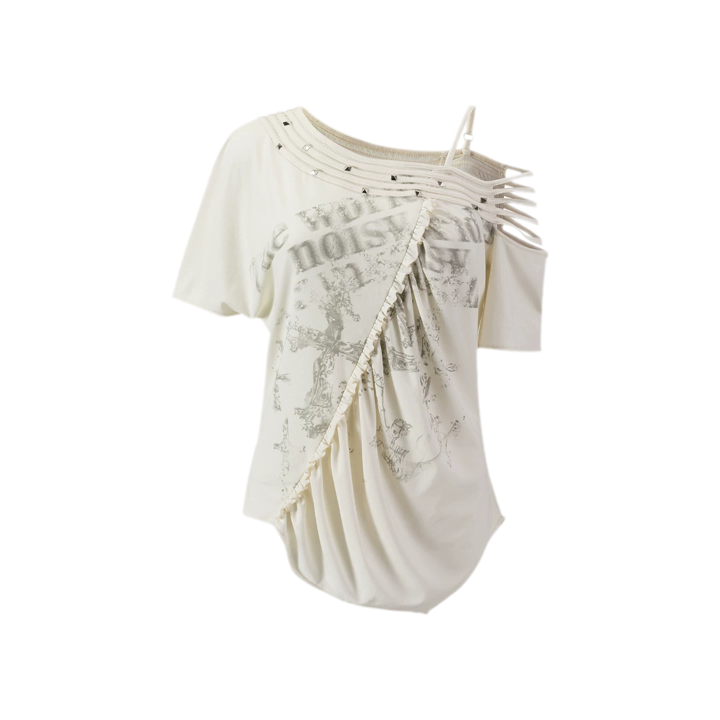 Punk Tencel Studded Tee