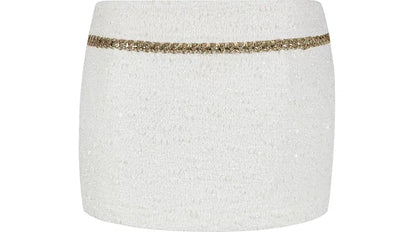 Tweed Mini Skirt