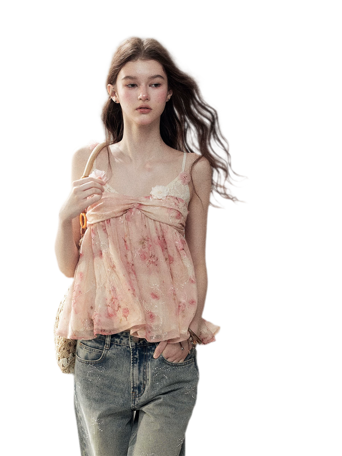 Lace Babydoll Cami