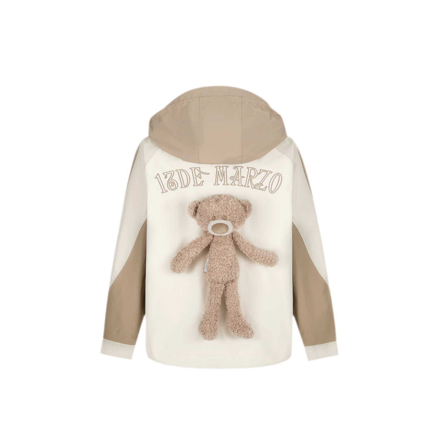 Colorblock Bear Windbreaker