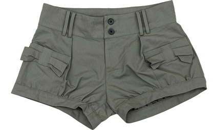 Bubble Hem Bow Shorts
