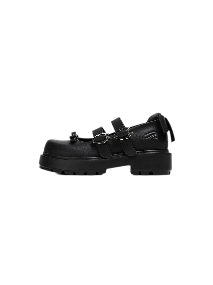 Leather Strap Socks