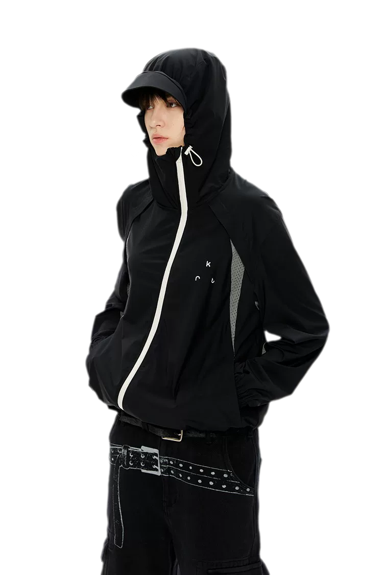 UPF100+ Stretch Hooded Sun Jacket