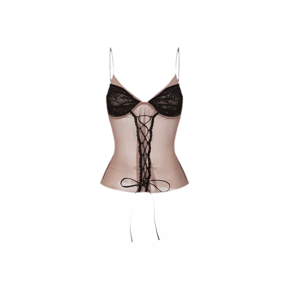 Lace Ruched Mermaid Set