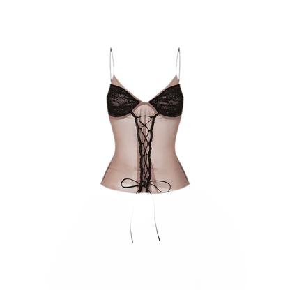 Lace Ruched Mermaid Set