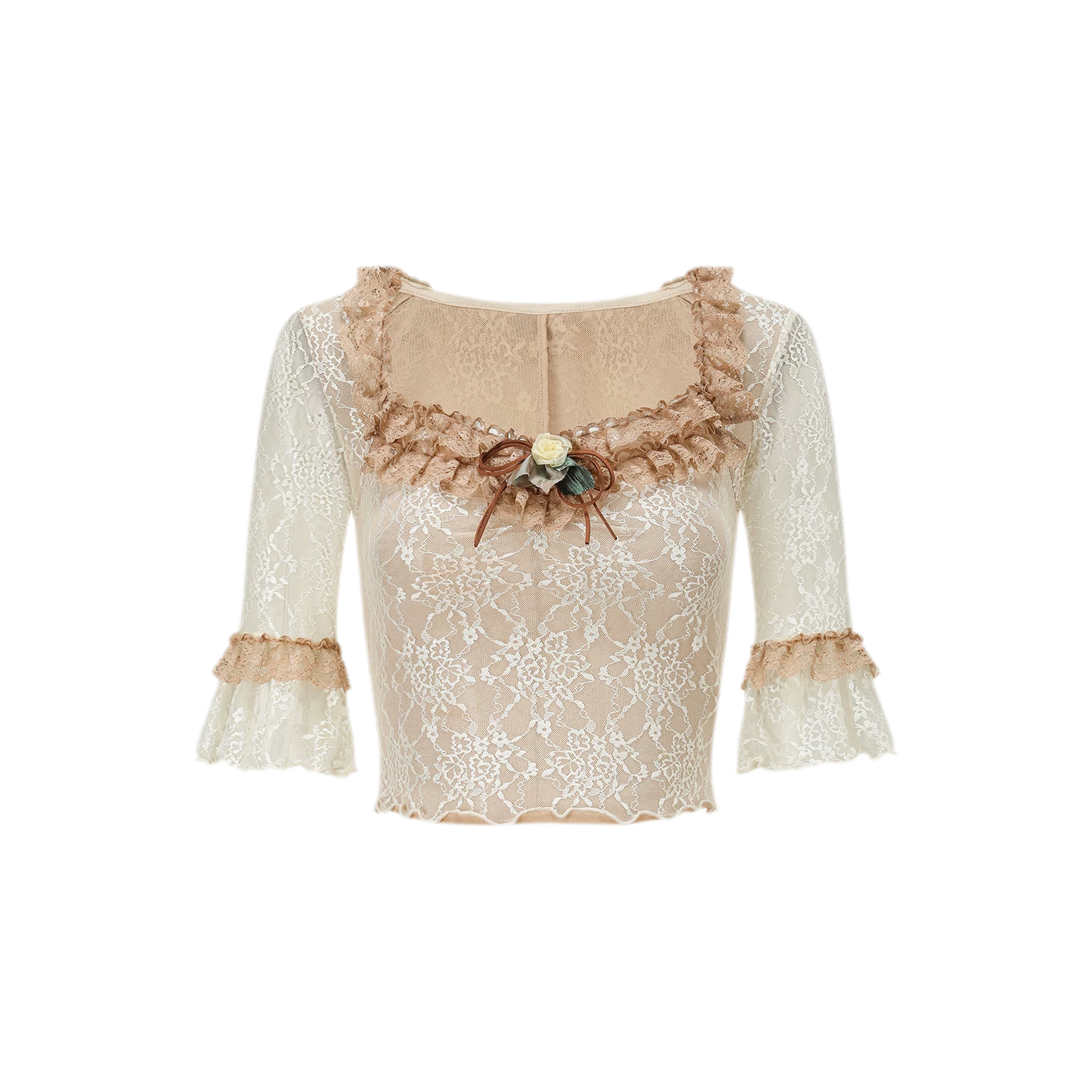 Floral Lace Equestrian Set