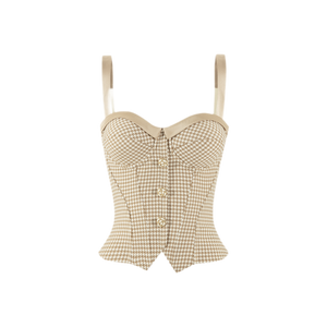 Gilded Plaid / S (A/B Cup)