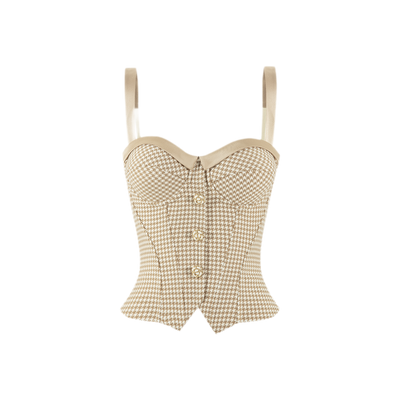 Gilded Plaid / S (A/B Cup)