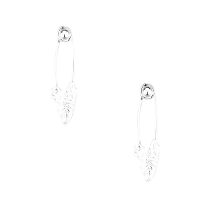 Punk Fishbone Earrings
