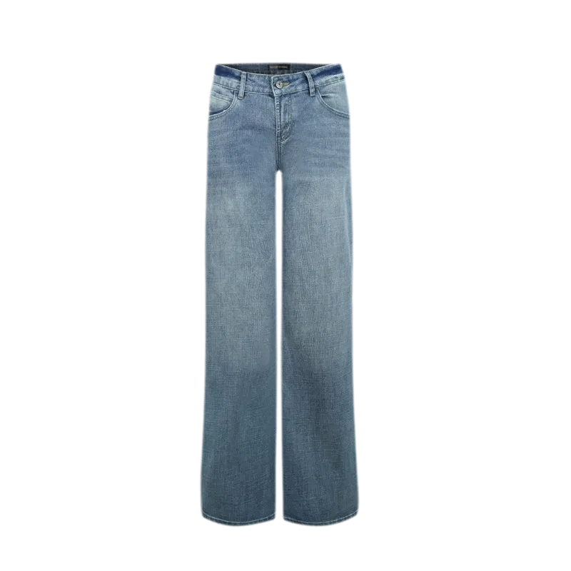 Low-Rise Straight Jeans