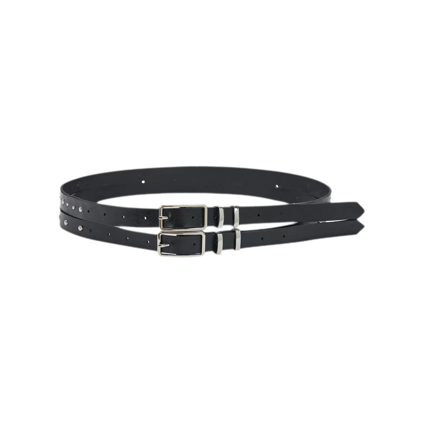 PU Double-Track Rivet Belt