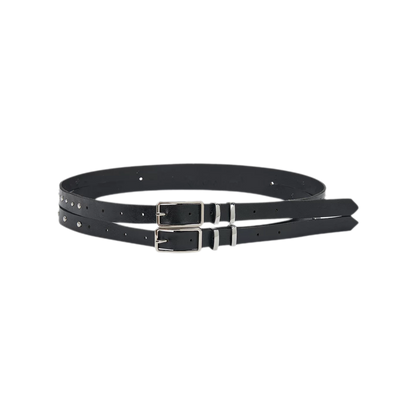 PU Double-Track Rivet Belt