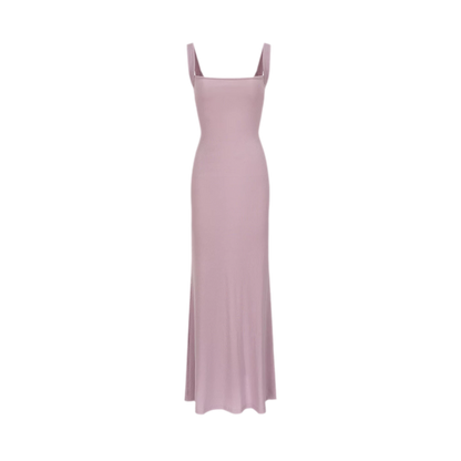 X-line Sleeveless Cross Back Bodycon Dress