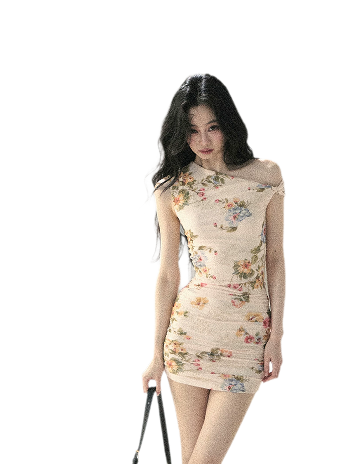 Floral Fish Tail Dress