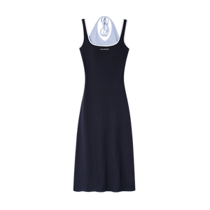Navy Blue Dress / S