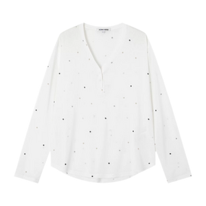 White Polka Dot / S