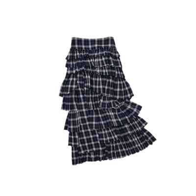 Dark Blue Plaid / M