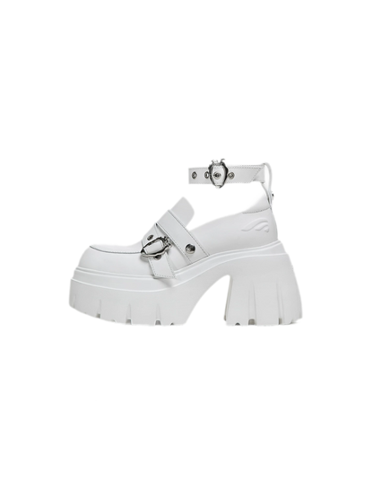 Matte Platform Loafers