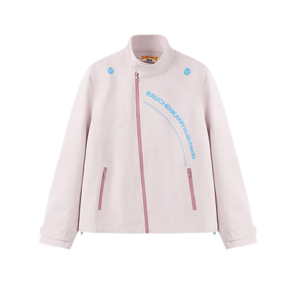 Teflon Stand-Collar Windbreaker Jacket
