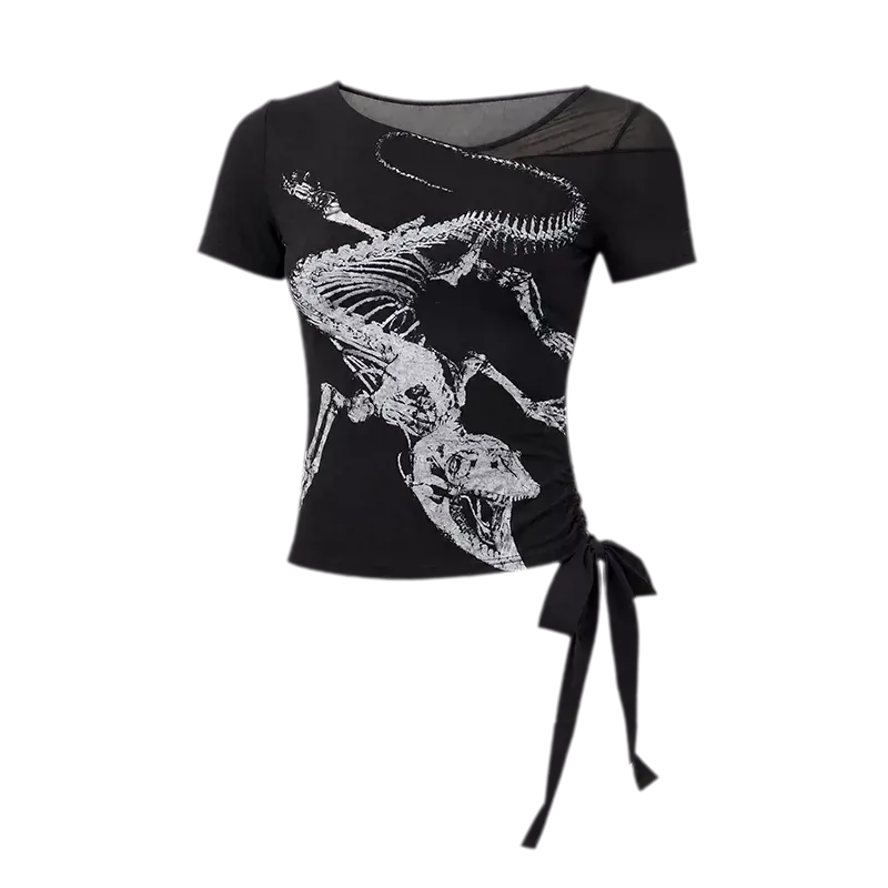 Graphic Fitted Short-Sleeve T-Shirt